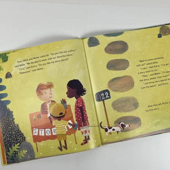 🍋 4/$20  Rufus the Writer | Kids Books Childrens Books - Picture 4 of 6